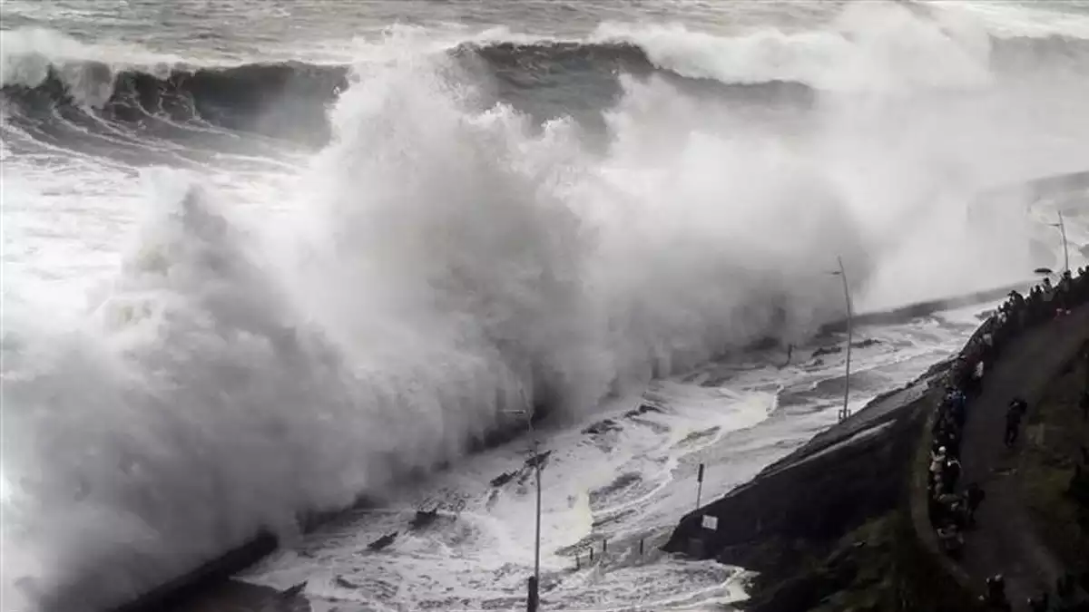 El temporal de mar ha estat molt dur a les Illes Balears