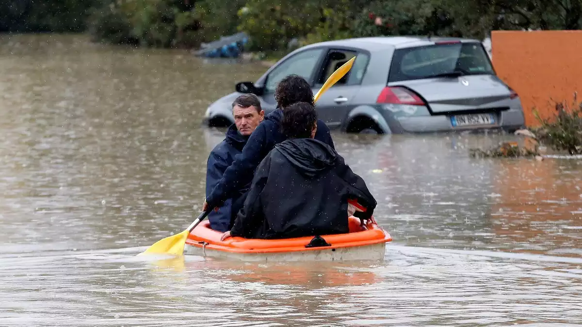 La inundaciones han sido muy graves en el sur de Francia